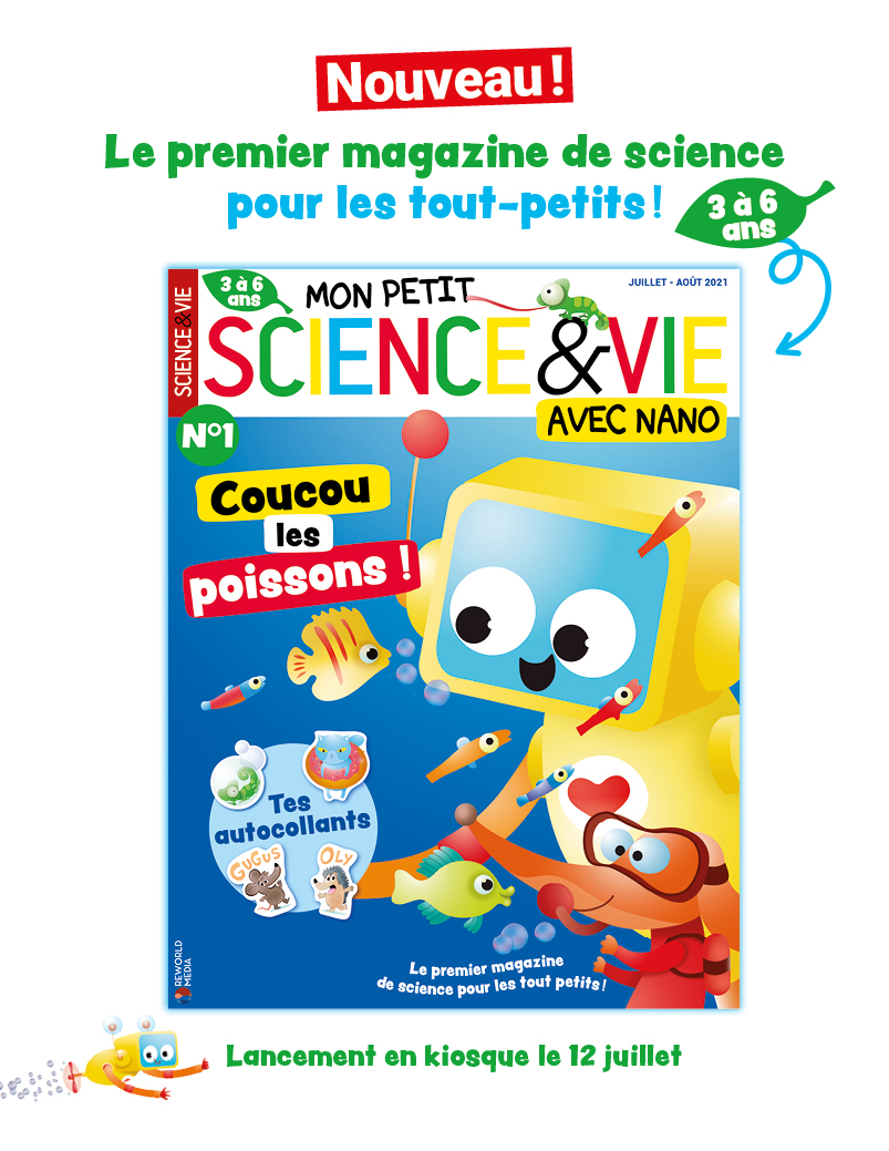 Lancement de "Mon Petit Science et Vie"  le premier magazine de